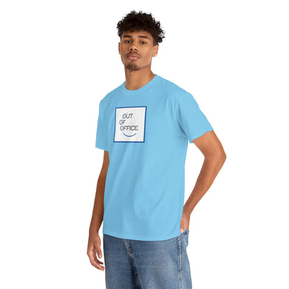 OUT OF OFFICE Unisex Heavy Cotton Tee