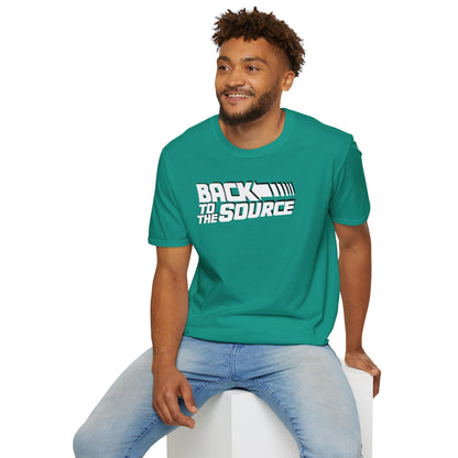 BACK TO THE SOURCE Unisex Softstyle 100% Cotton T-Shirt