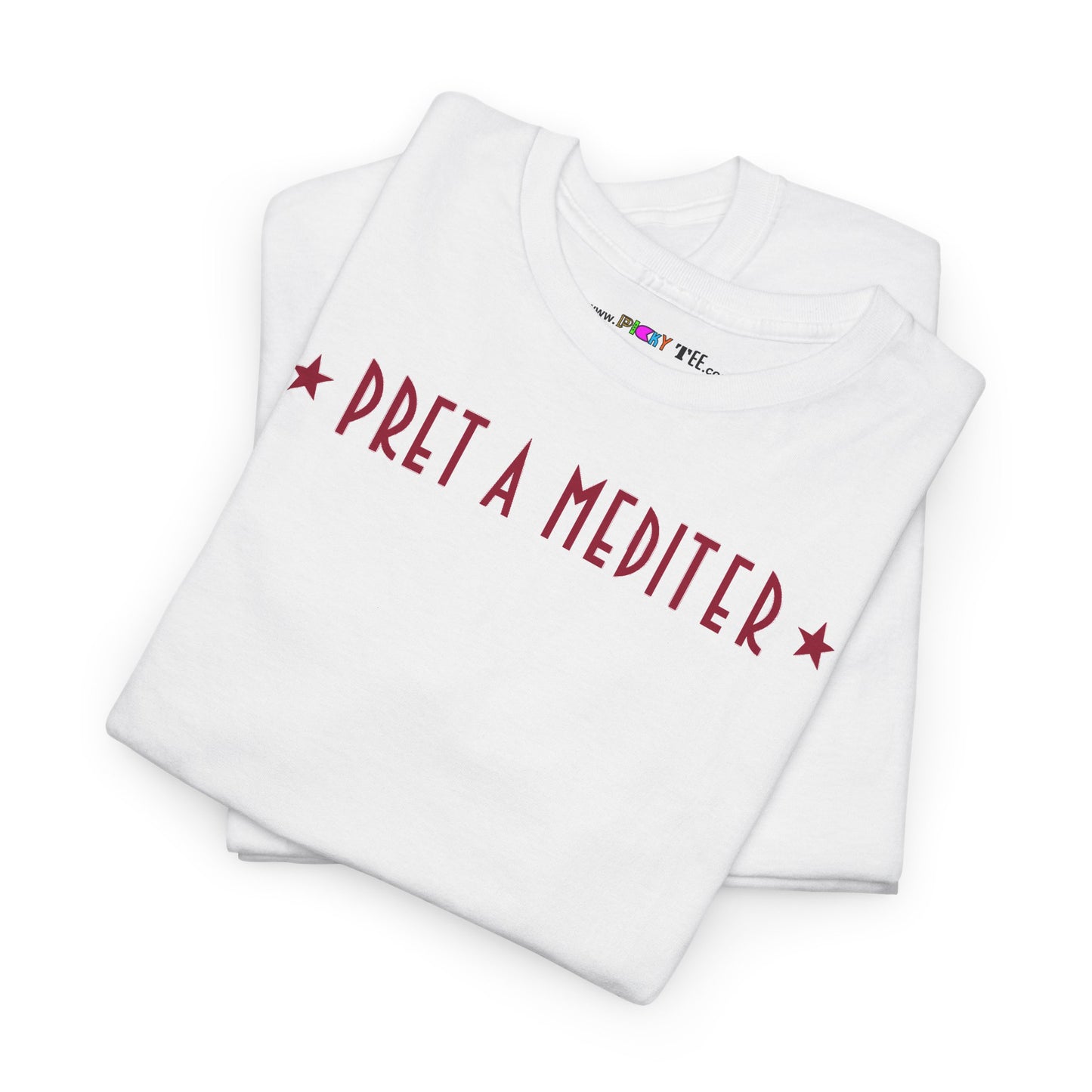 * PRET A MEDITER * Unisex Heavy Cotton Tee