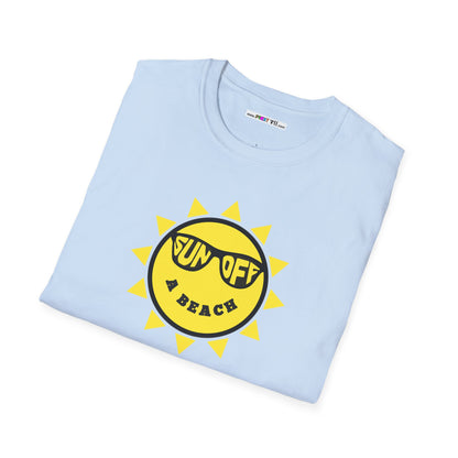 SUN OFF A BEACH Unisex Softstyle 100% Cotton T-Shirt