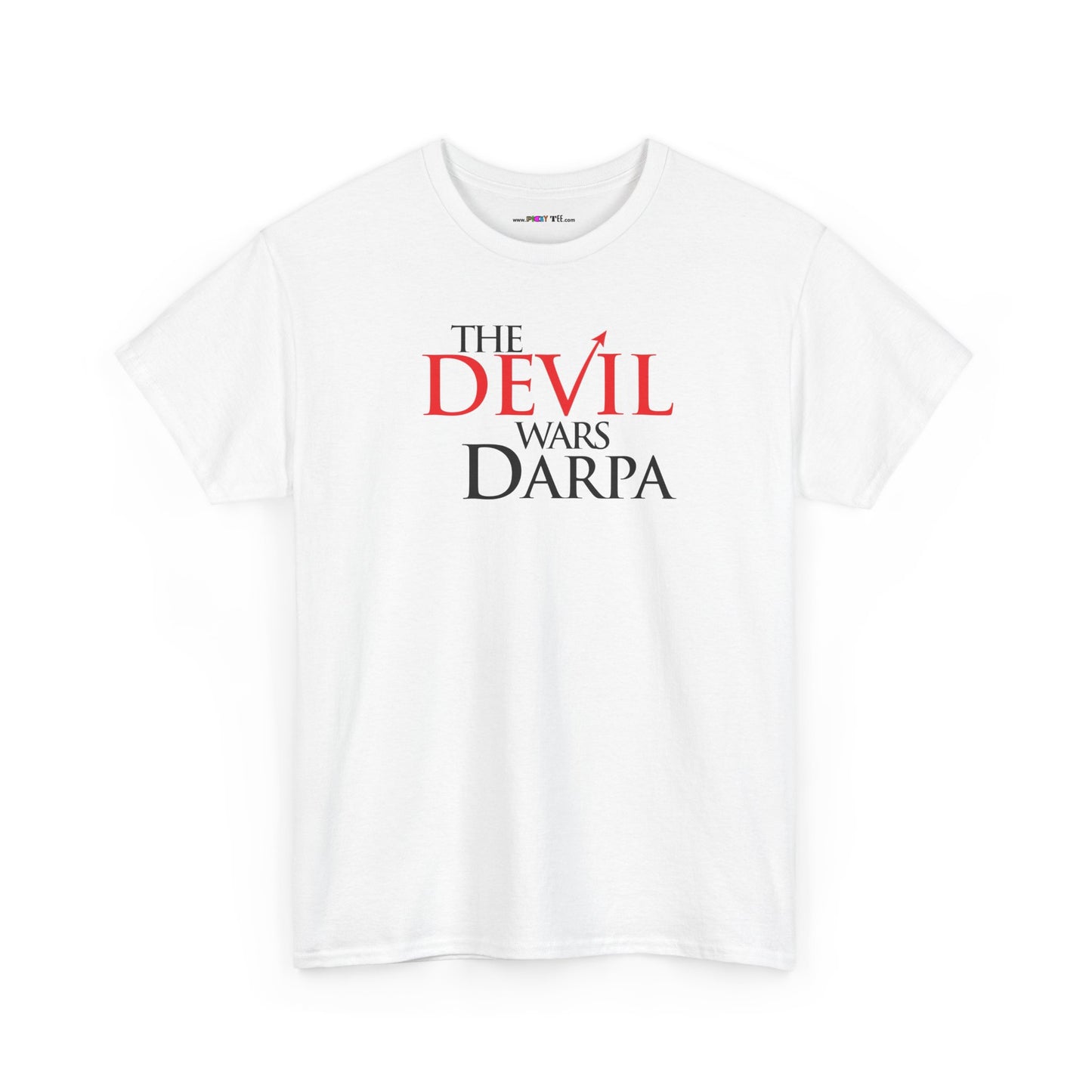 THE DEVIL WARS DARPA Unisex Heavy Cotton Tee