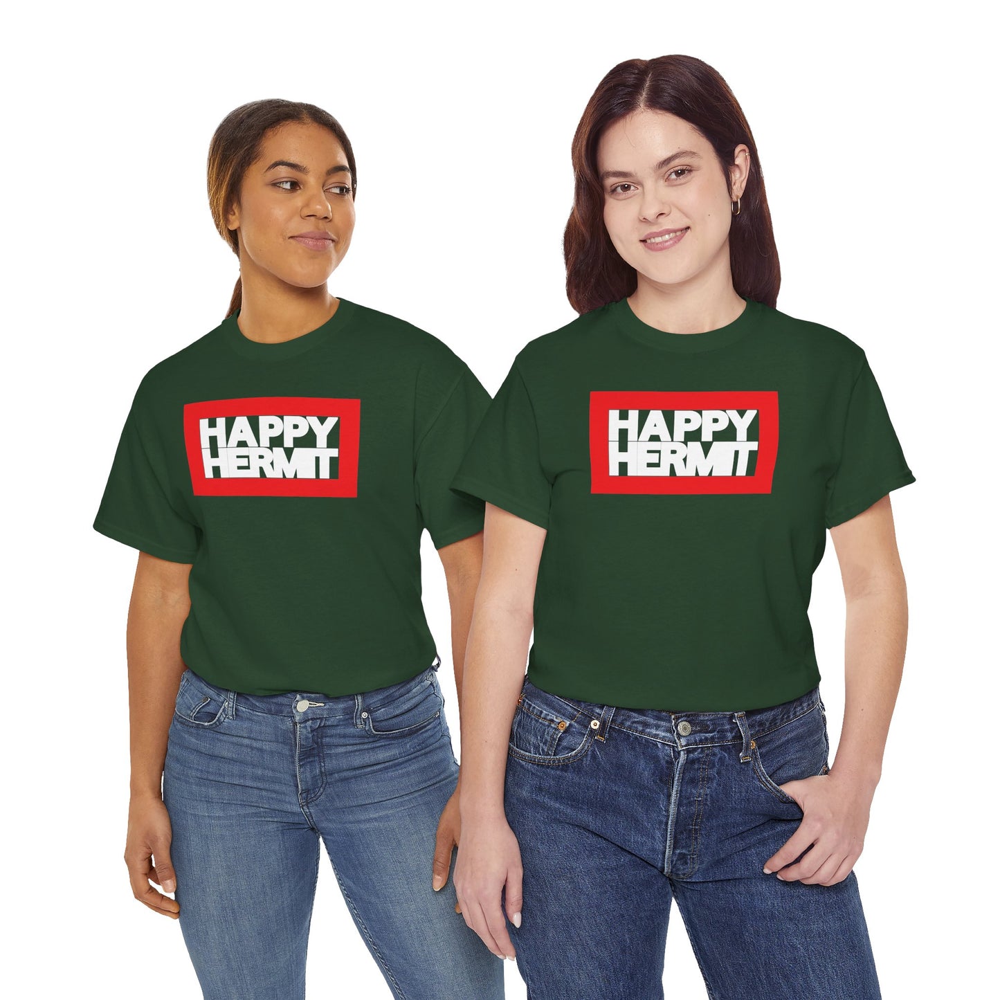 HAPPY HERMIT Unisex Heavy Cotton Tee