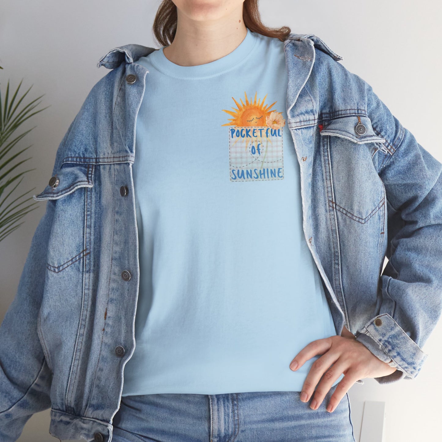 POCKETFUL OF SUNSHINE Unisex Heavy Cotton Tee