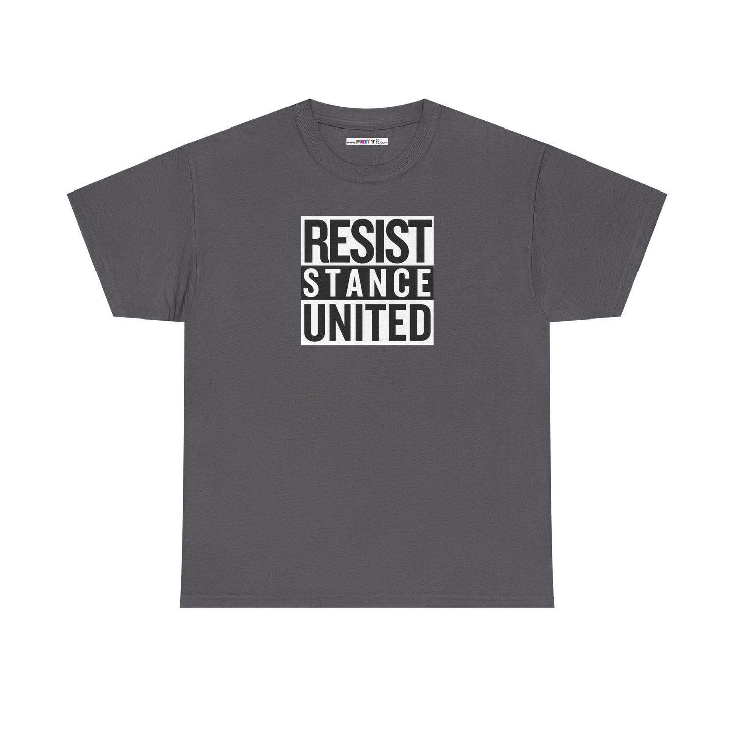 RESIST STANCE UNITED Unisex Heavy Cotton Tee