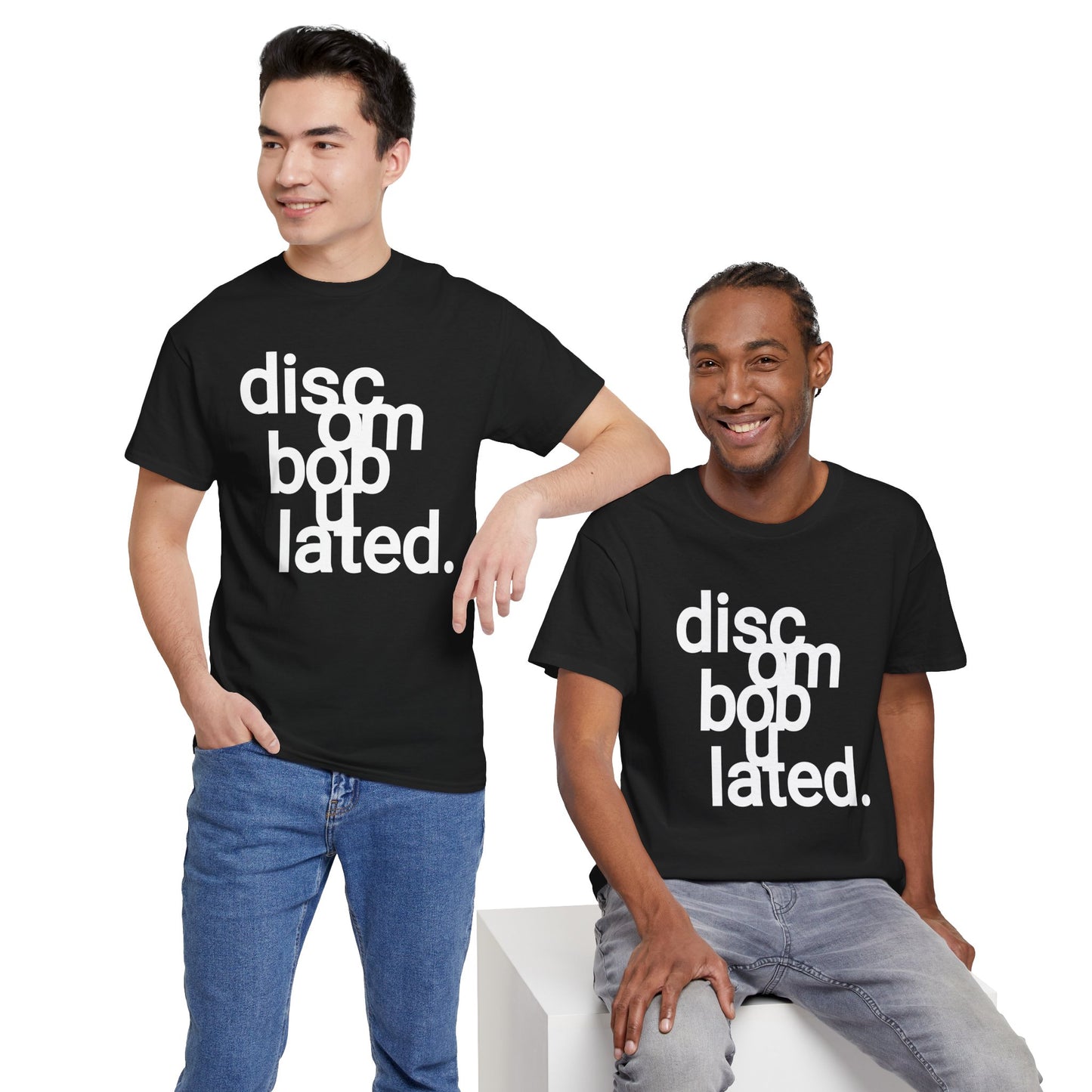 disc om bob u lated. Unisex Heavy Cotton Tee