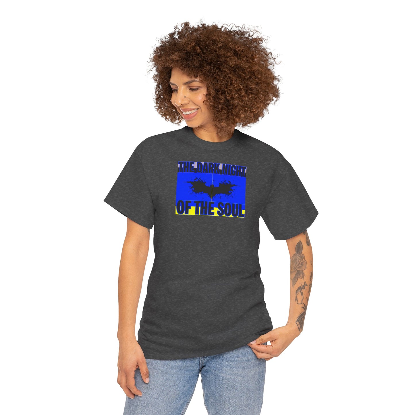 THE DARK NIGHT OF THE SOUL Unisex Heavy Cotton Tee