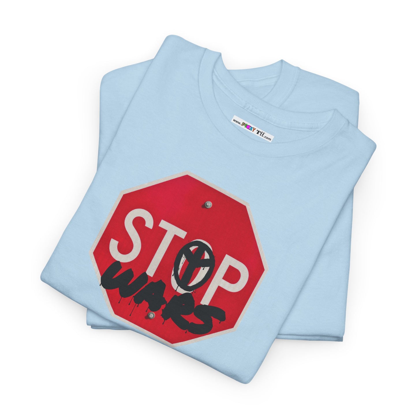 STOP wars Unisex Heavy Cotton Tee