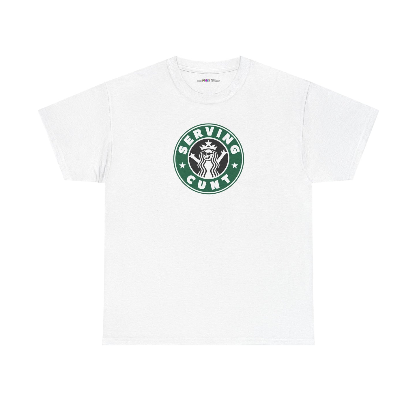 SERVINGCUNT Unisex Heavy Cotton Tee