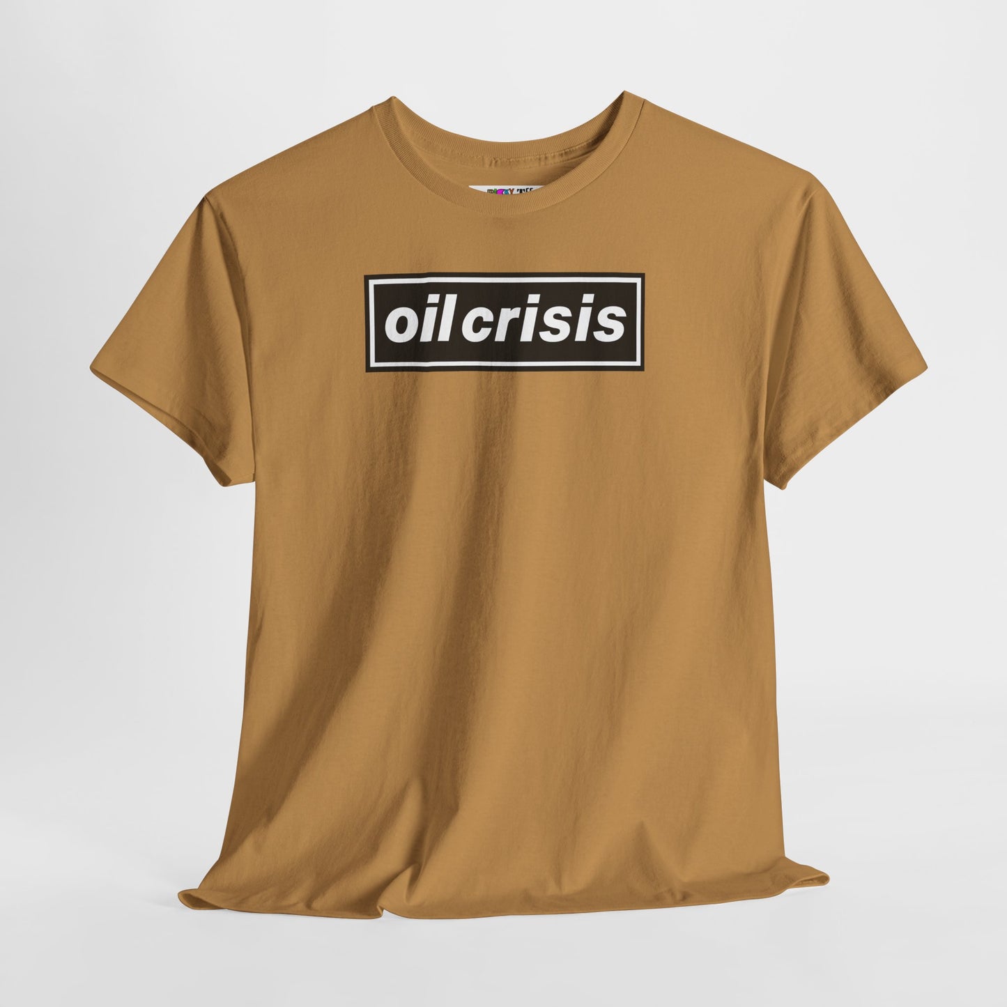 oil crisis/Foil THE crisis Unisex Heavy Cotton Tee