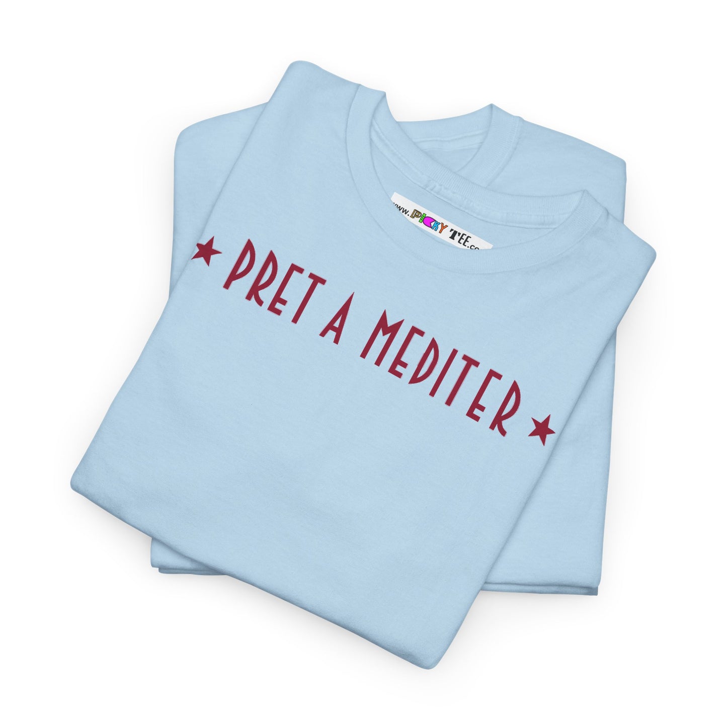 * PRET A MEDITER * Unisex Heavy Cotton Tee