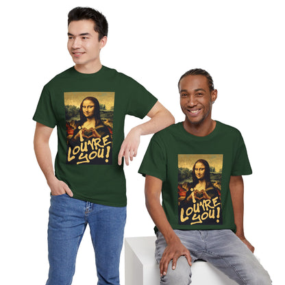 I LOUVRE YOU! Unisex Heavy Cotton Tee