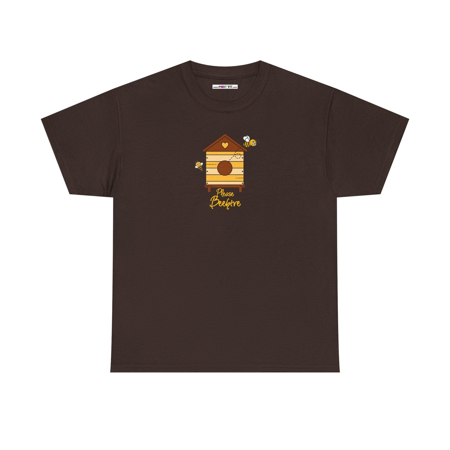 Please Beehive Unisex Heavy Cotton Tee