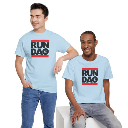 RUN DAO Unisex Heavy Cotton Tee