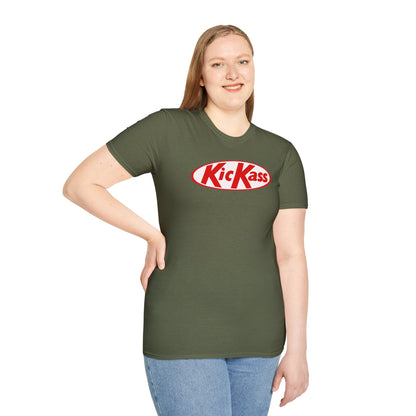 KicKass Unisex Softstyle 100% Cotton T-Shirt