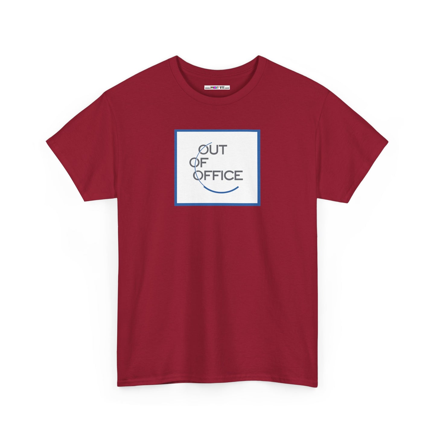 OUT OF OFFICE Unisex Heavy Cotton Tee
