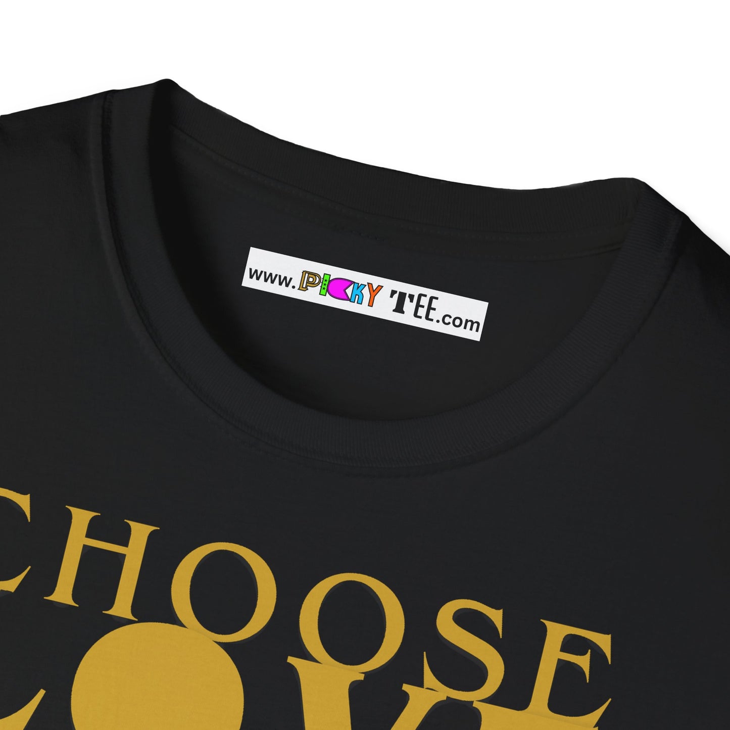 Choose LOVE Unisex Softstyle 100% Cotton T-Shirt