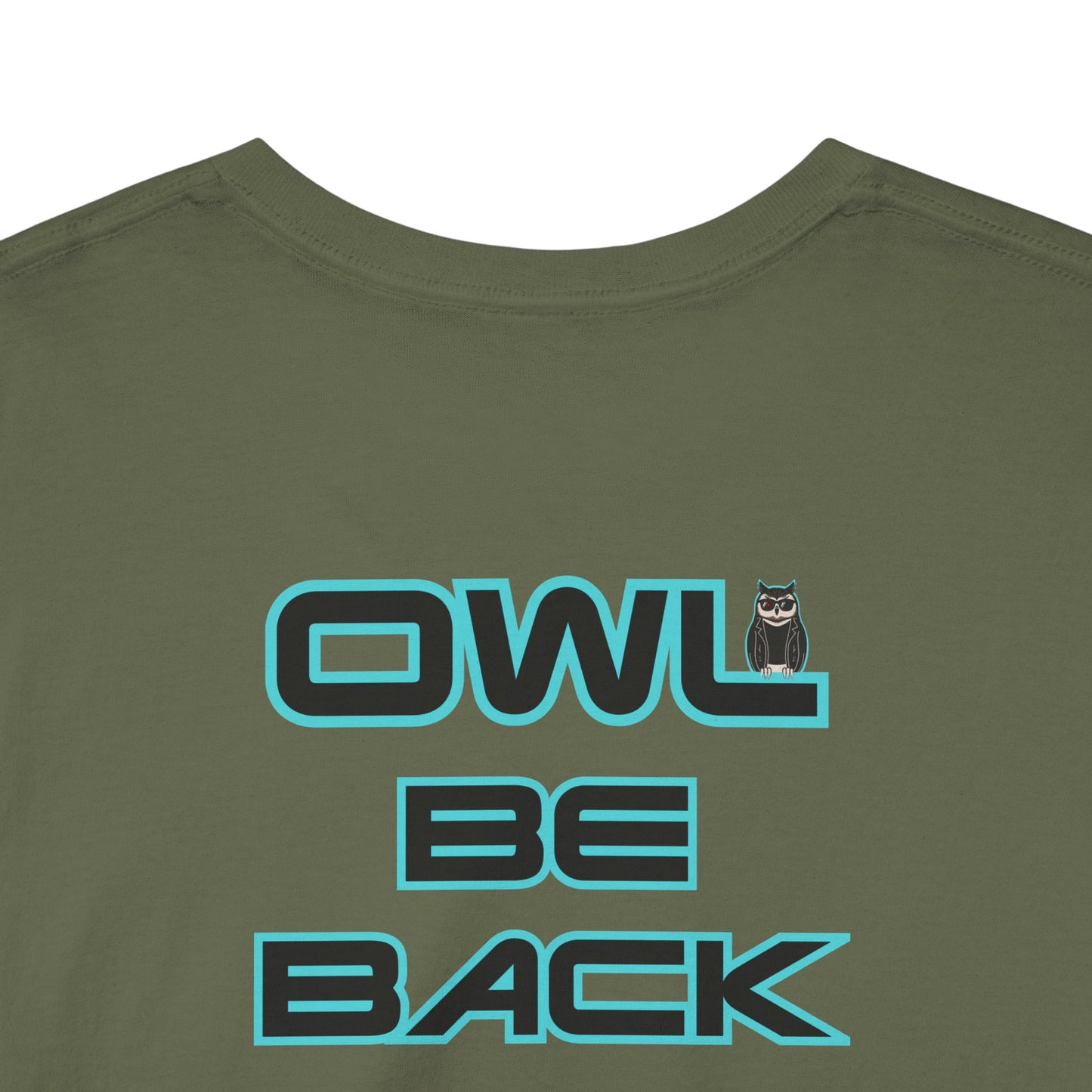 OWL BE BACK Unisex Heavy Cotton Tee