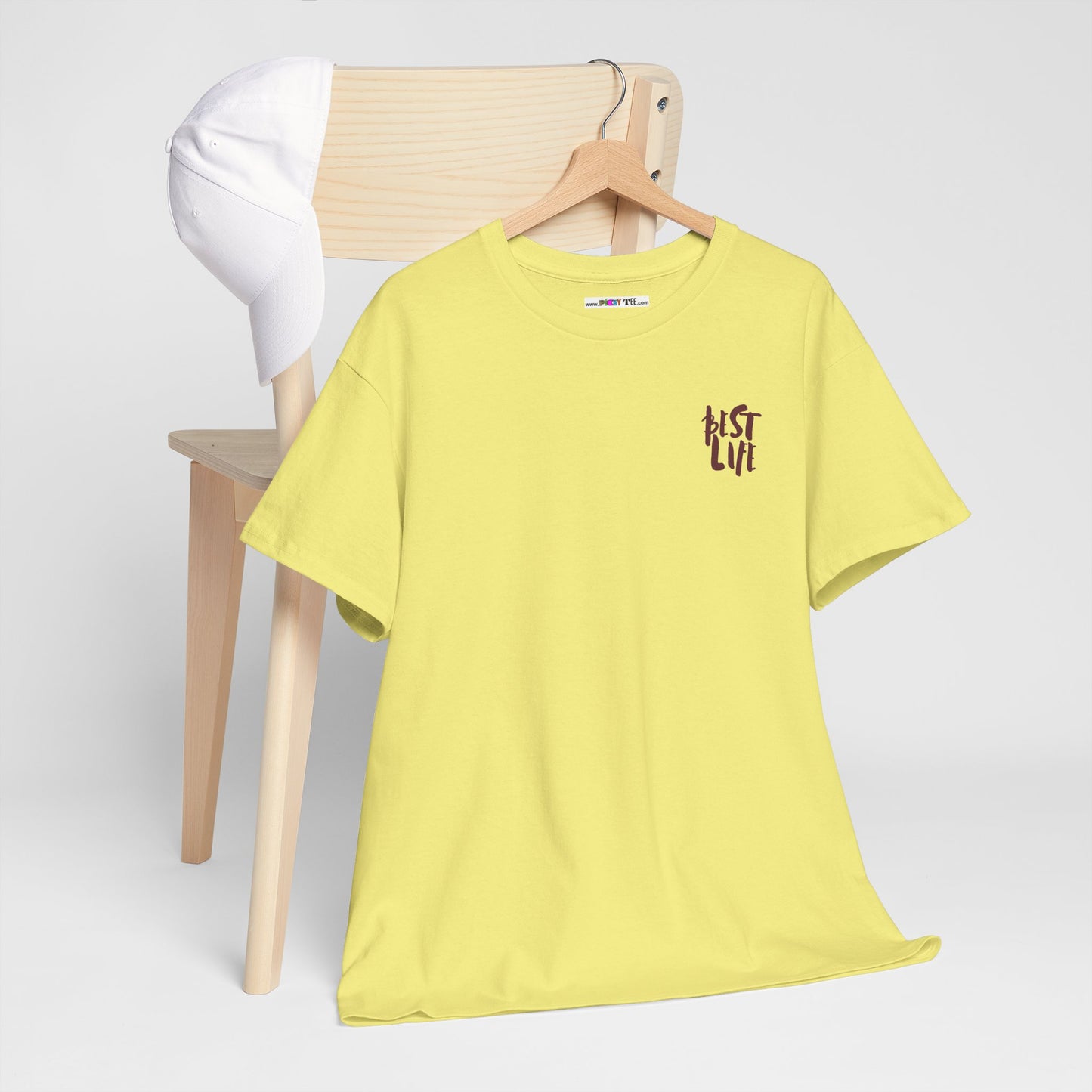 BEST LIFE Unisex Heavy Cotton Tee