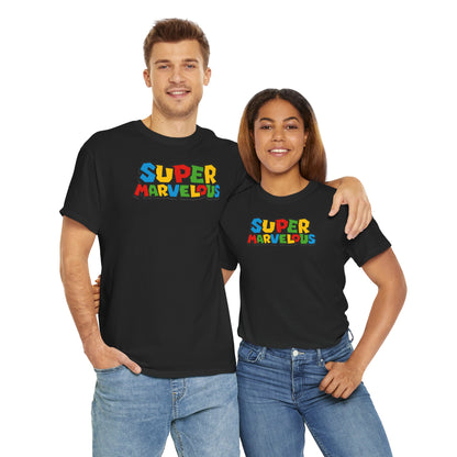 SUPER MARVELOUS Unisex Heavy Cotton Tee
