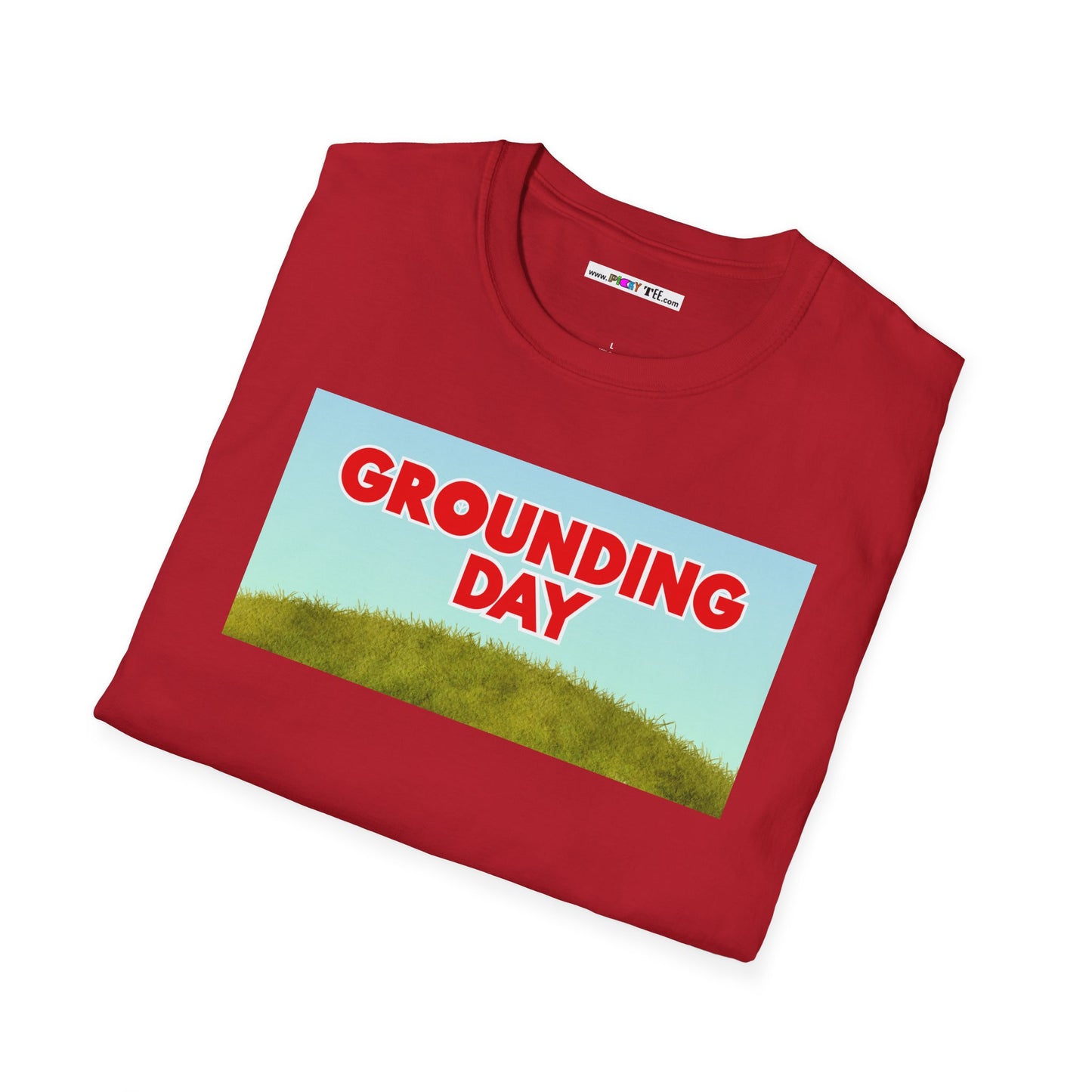 GROUNDING DAY Unisex Softstyle 100% Cotton T-Shirt
