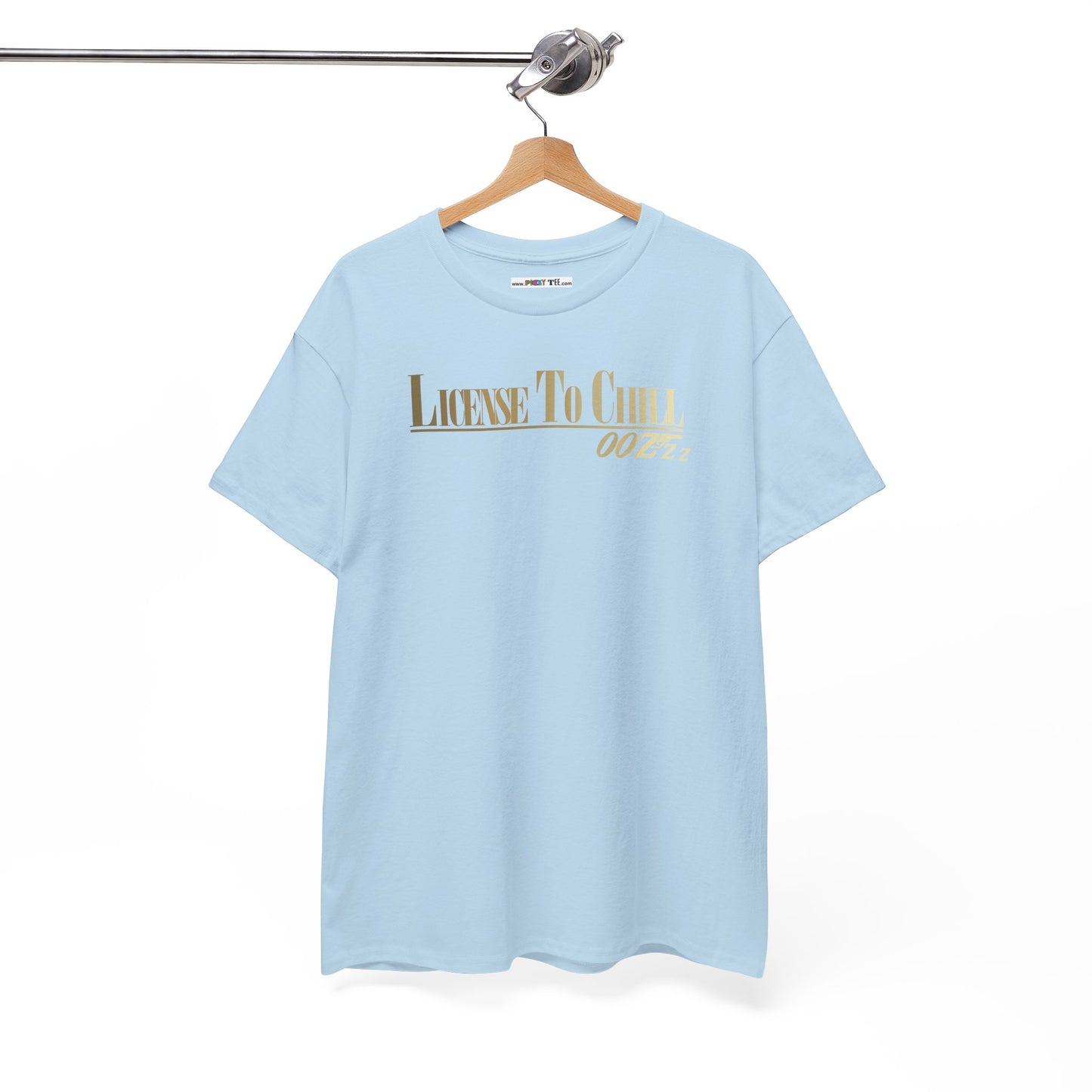 LICENSE TO CHILL 00Zzz Unisex Heavy Cotton Tee