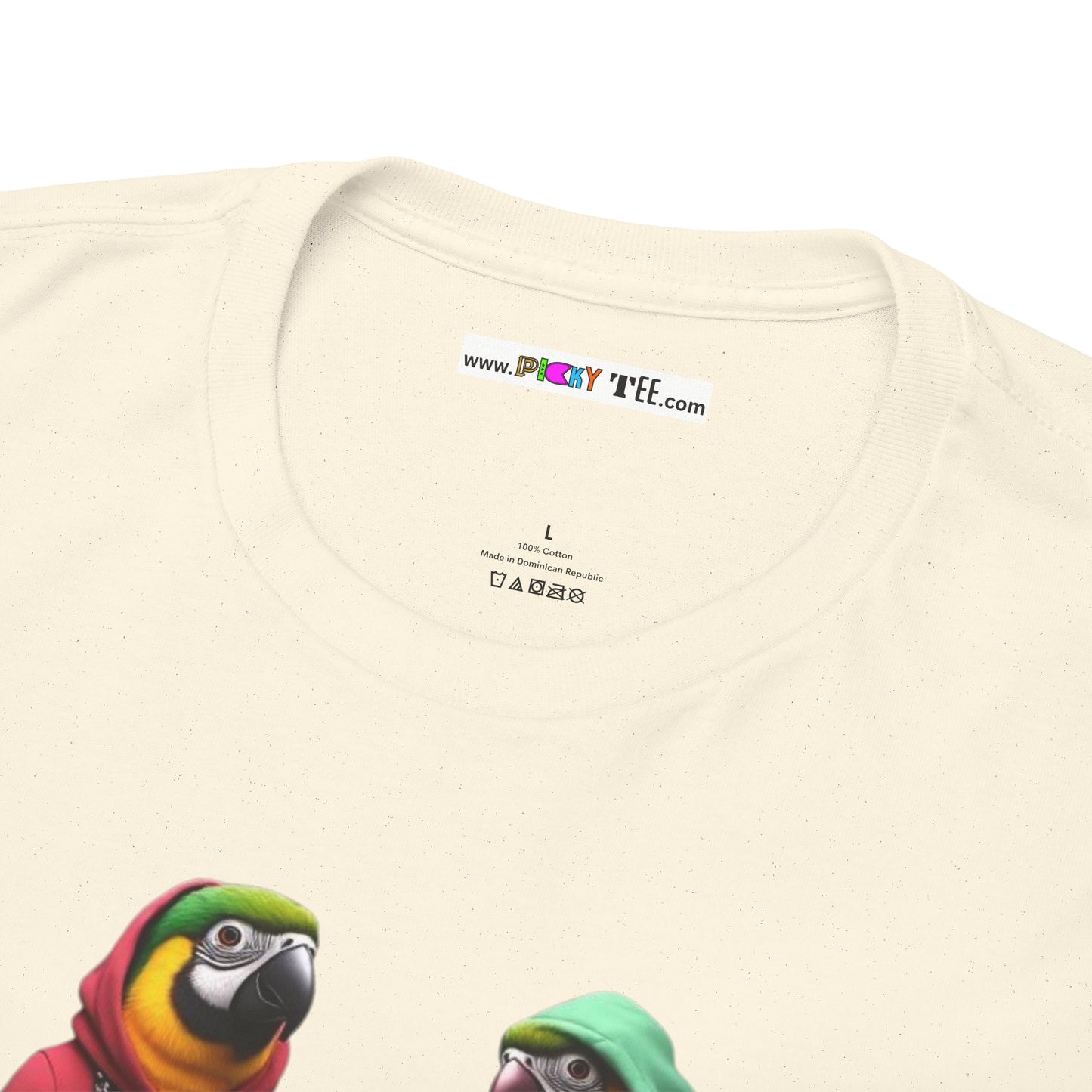 PARROTHOOD Unisex Heavy Cotton Tee