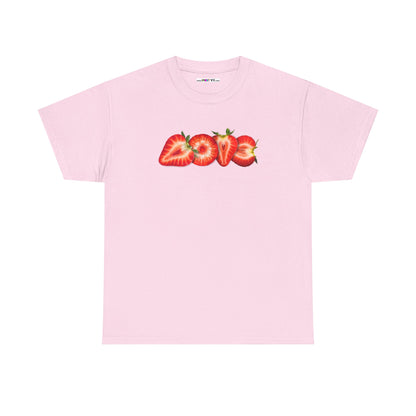 BERRY MUCH LOVE Unisex Heavy Cotton Tee