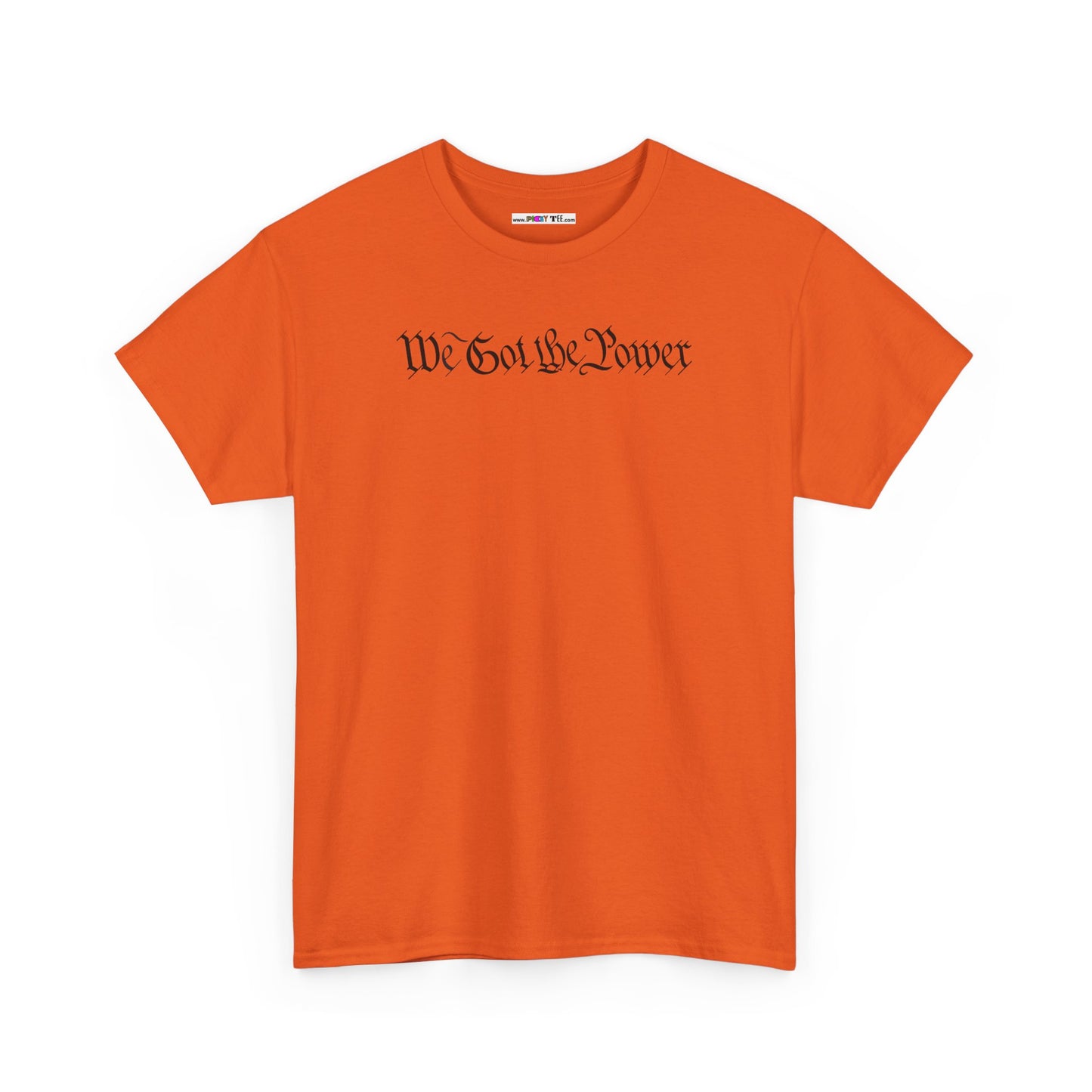 WE GOT THE POWER Unisex Heavy Cotton Tee