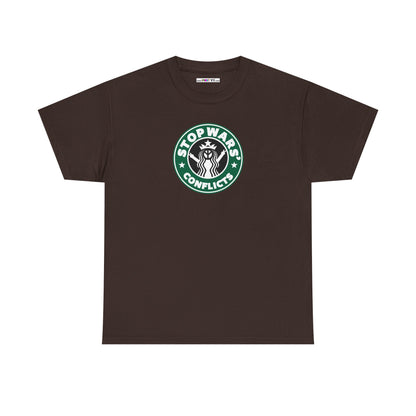 STOP WARS' CONFLICTS Unisex Heavy Cotton Tee
