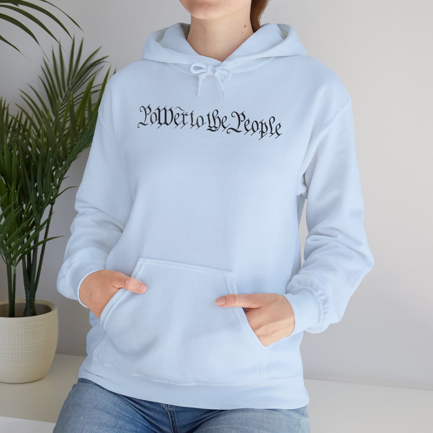 poWEr to THE PEOPLE Unisex Heavy Blend™ Hooded Sweatshirt