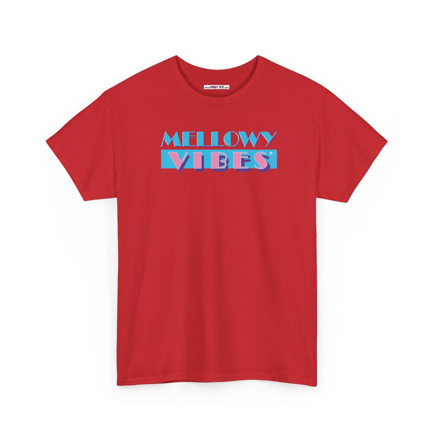 MELLOWY VIBES Unisex Heavy Cotton Tee