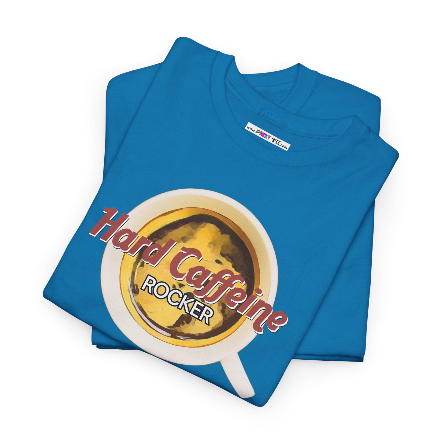 Hard Caffeine ROCKER Unisex Heavy Cotton Tee
