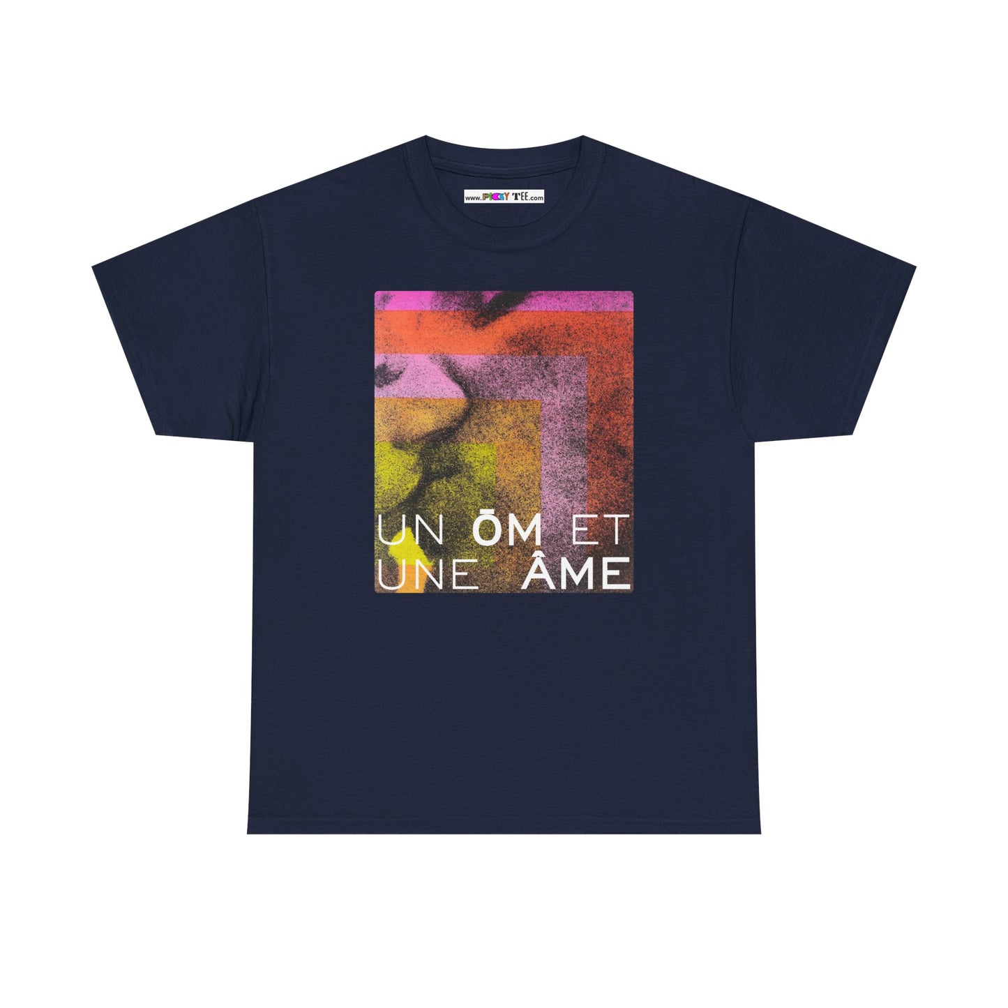 UN ŌM ET UNE ÂME Unisex Heavy Cotton Tee