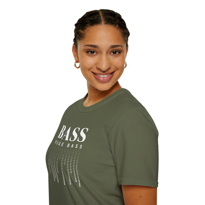BASS HUGE BASS Unisex Softstyle 100% Cotton T-Shirt