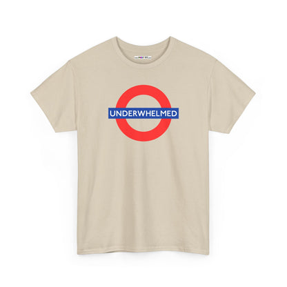 UNDERWHELMED Unisex Heavy Cotton Tee