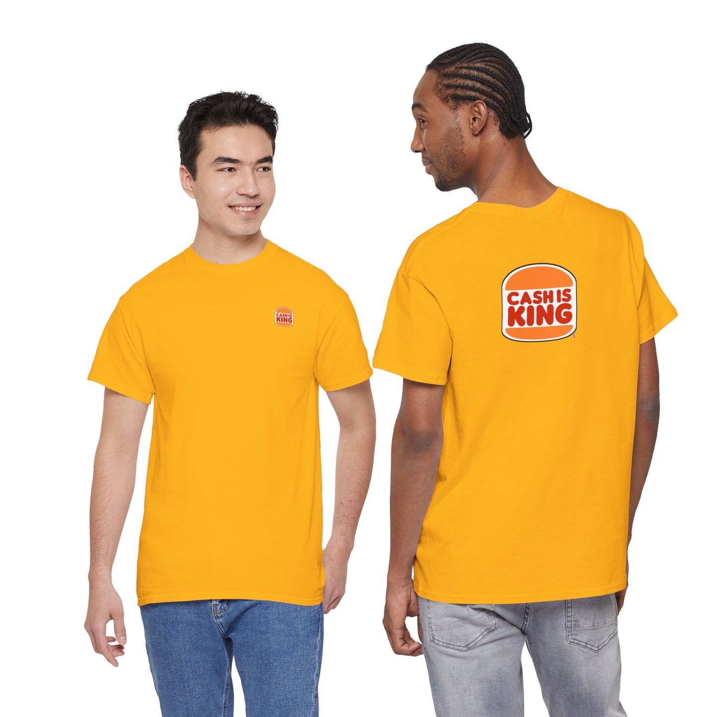 CASH IS KING Unisex Heavy Cotton Tee