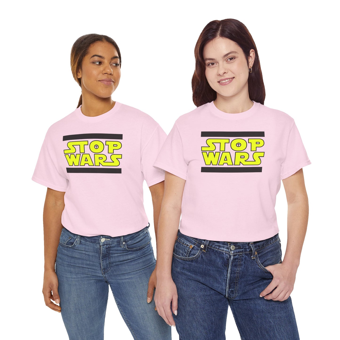 STOP WARS Unisex Heavy Cotton Tee