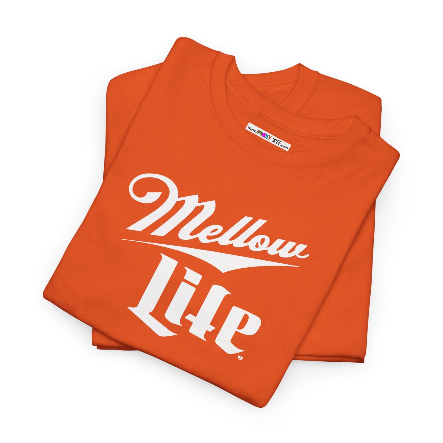 MELLOW LIFE Unisex Heavy Cotton Tee