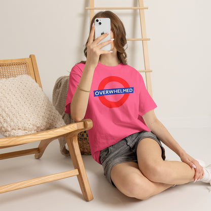 OVERWHELMED Unisex Heavy Cotton Tee