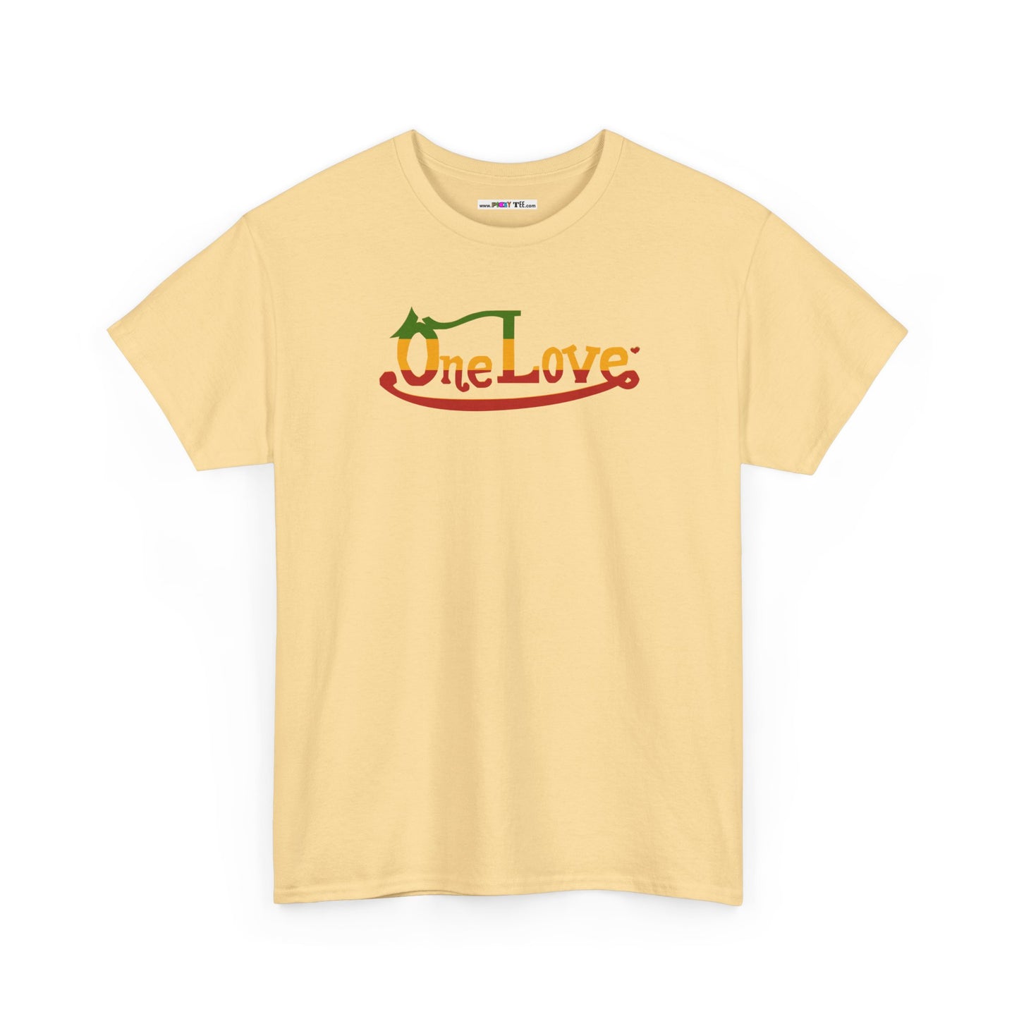 One Love Unisex Heavy Cotton Tee