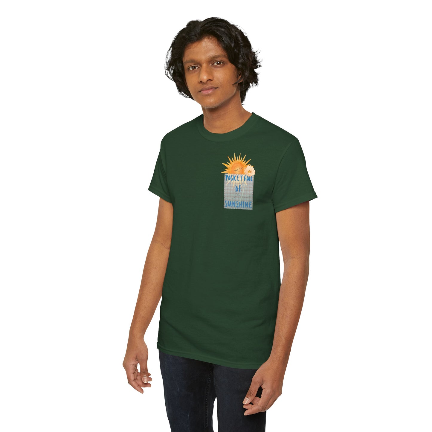 POCKETFUL OF SUNSHINE Unisex Heavy Cotton Tee