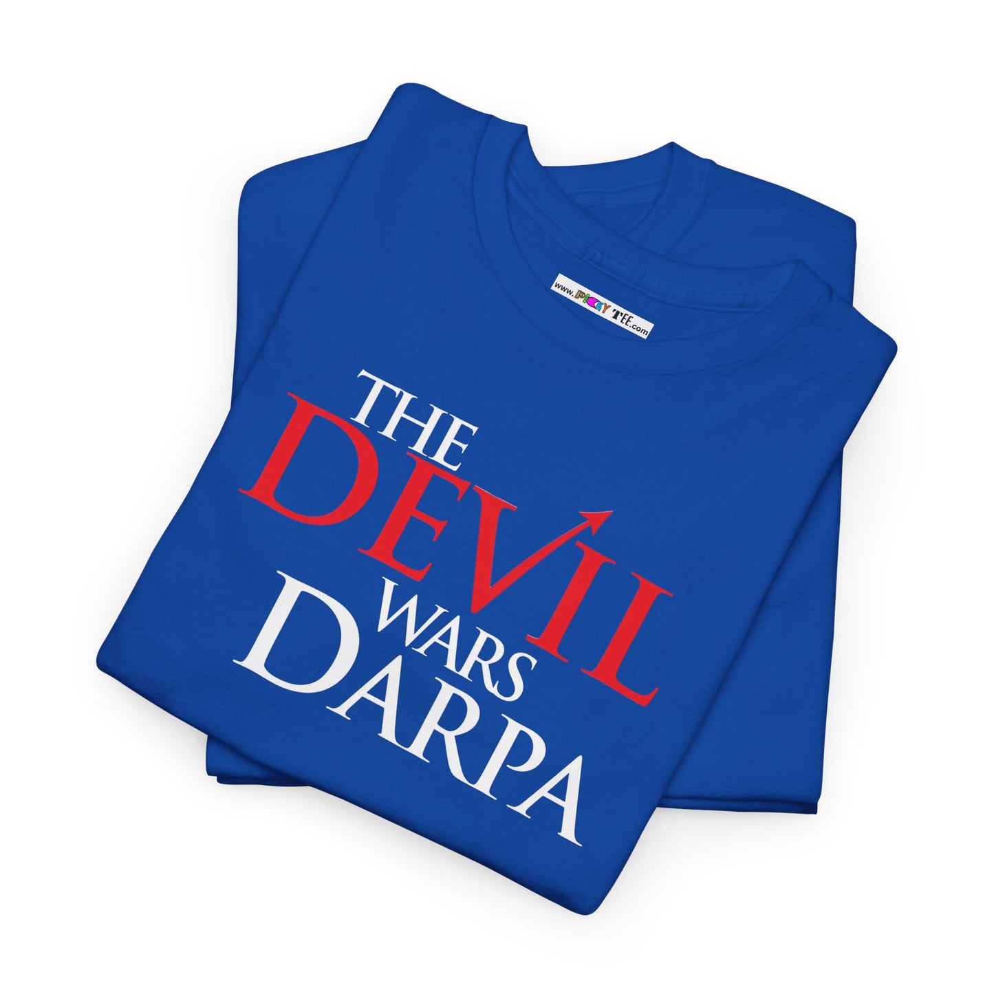 THE DEVIL WARS DARPA Unisex Heavy Cotton Tee