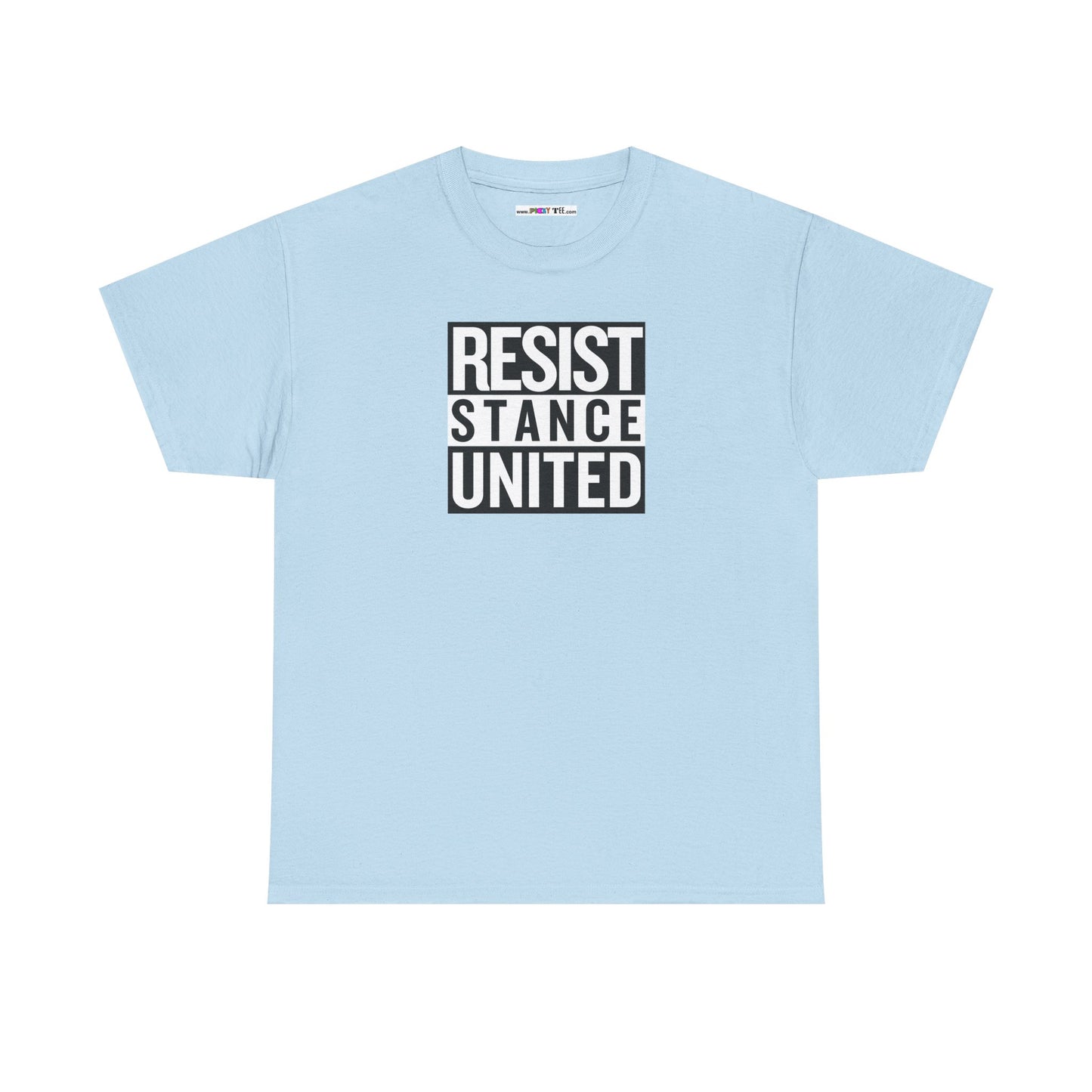 RESIST STANCE UNITED Unisex Heavy Cotton Tee