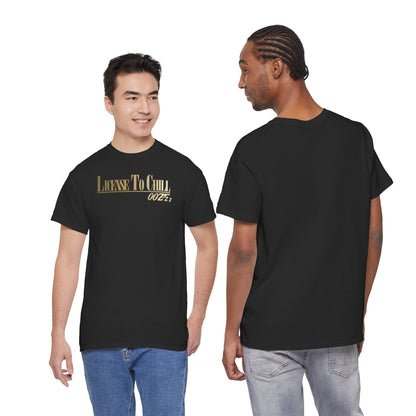 LICENSE TO CHILL 00Zzz Unisex Heavy Cotton Tee