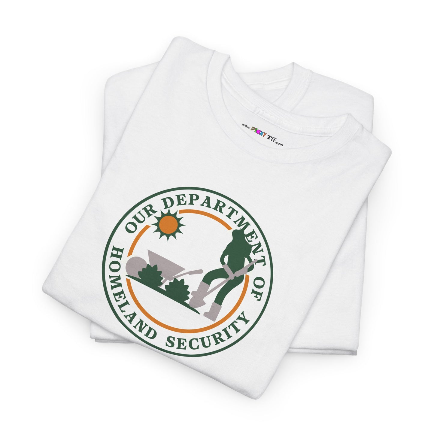 HOMELAND SECURITY (OUR DEPARTMENT OF) Unisex Heavy Cotton Tee