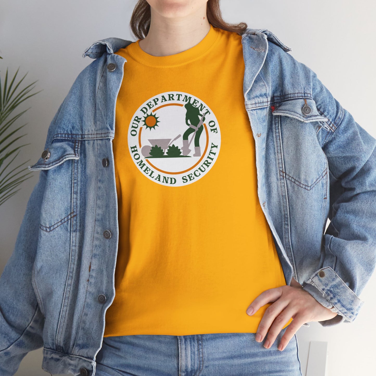 HOMELAND SECURITY (OUR DEPARTMENT OF) Unisex Heavy Cotton Tee