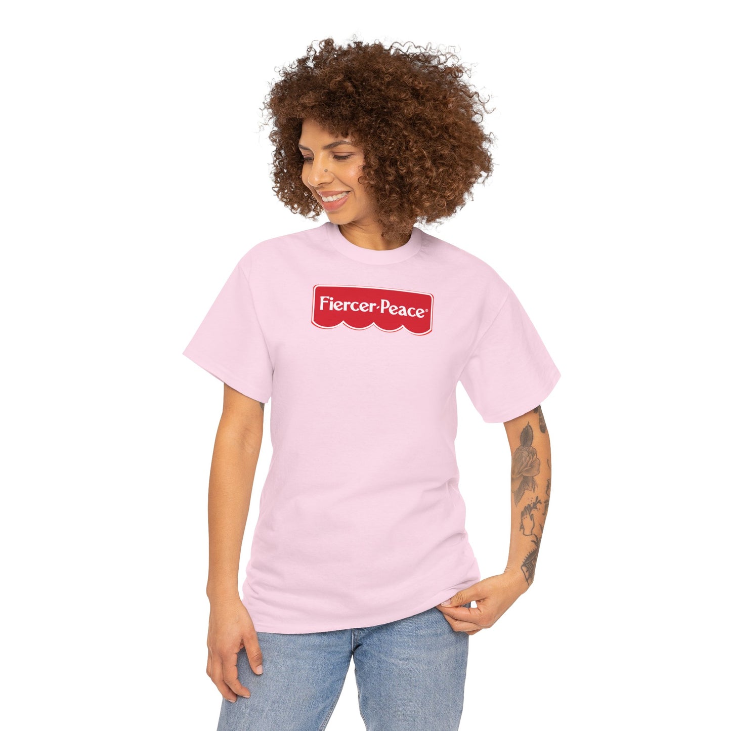 Fiercer Peace Unisex Heavy Cotton Tee