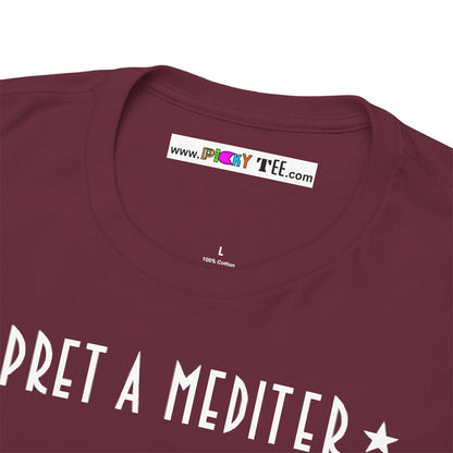 * PRET A MEDITER * Unisex Heavy Cotton Tee