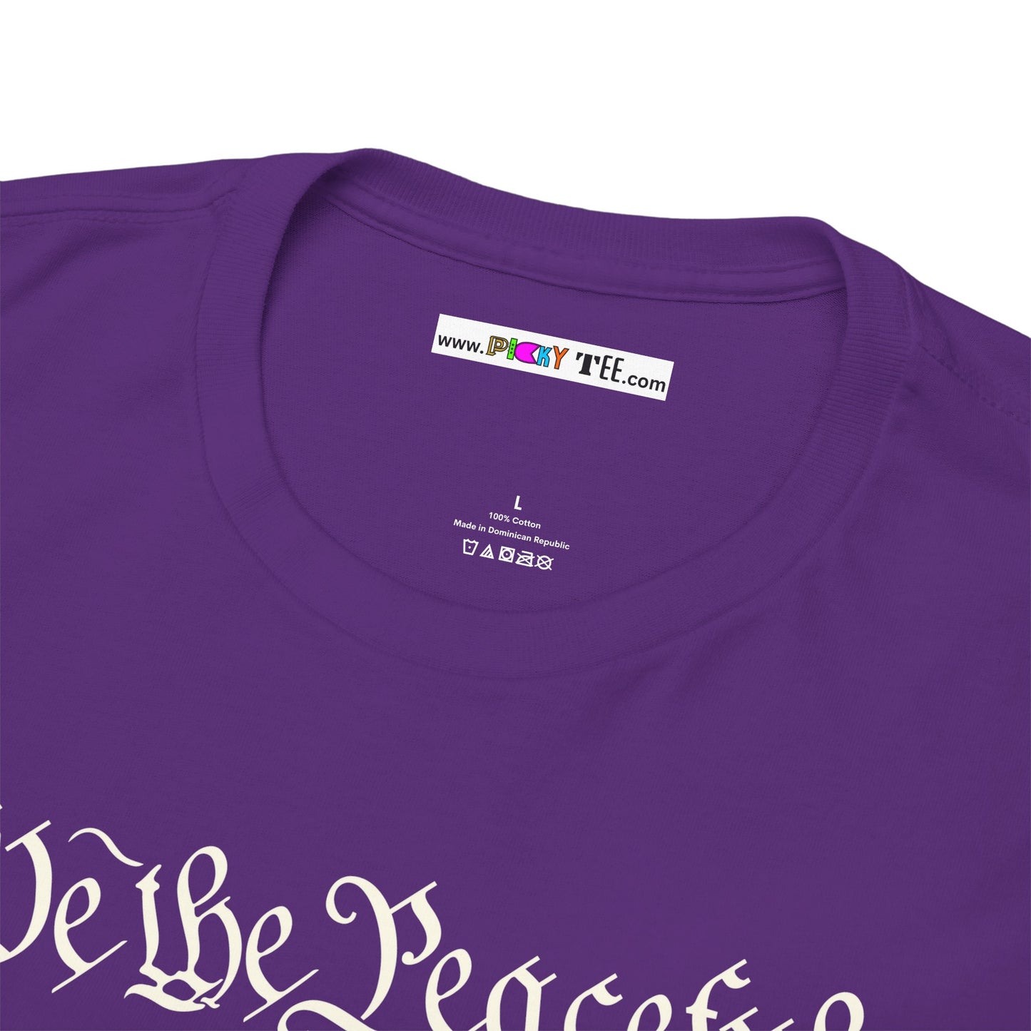 WE THE PEACEFUL Unisex Heavy Cotton Tee