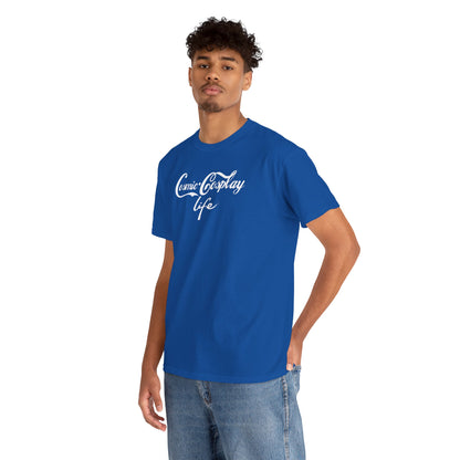 Cosmic Cosplay Life Unisex Heavy Cotton Tee